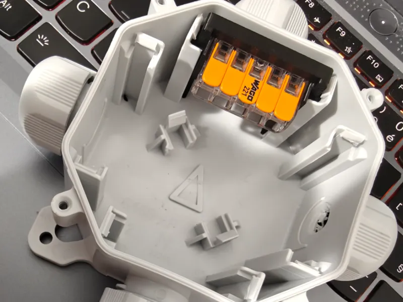 Wago 221-415 insert for 6455-x.P IP67 Junction box