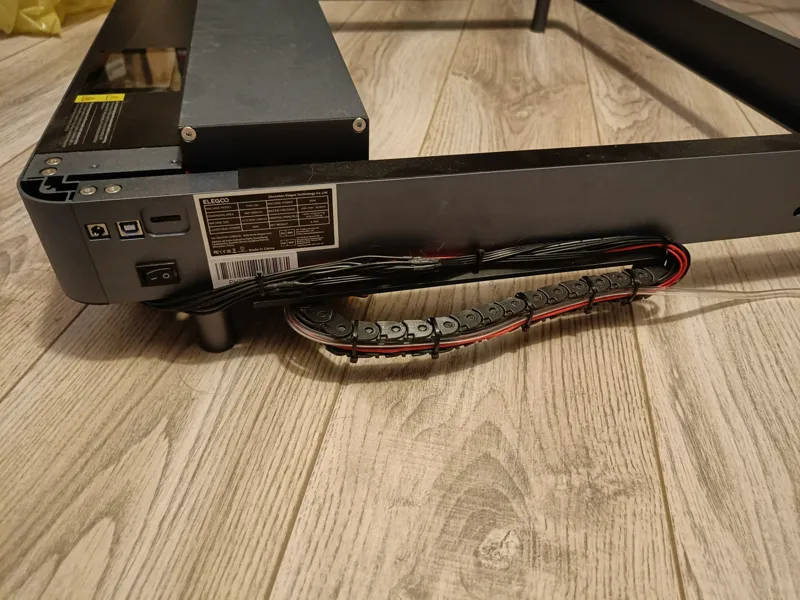 elegoo phecda Y axis cable chain