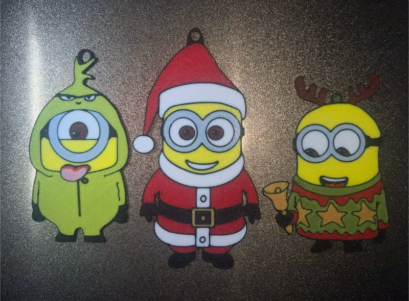 Christmas Minions decoration
