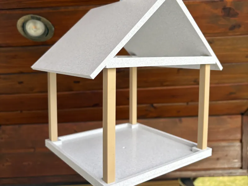Bird house feeder garden