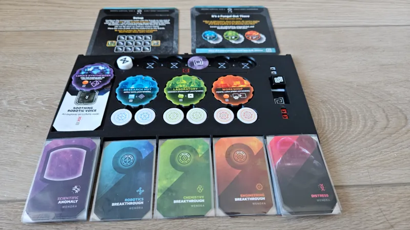 Unsettled Board Game - Upgraded Time and Breakthrough Board