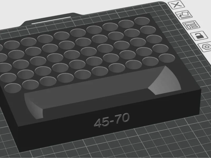 45-70 Reloading Tray