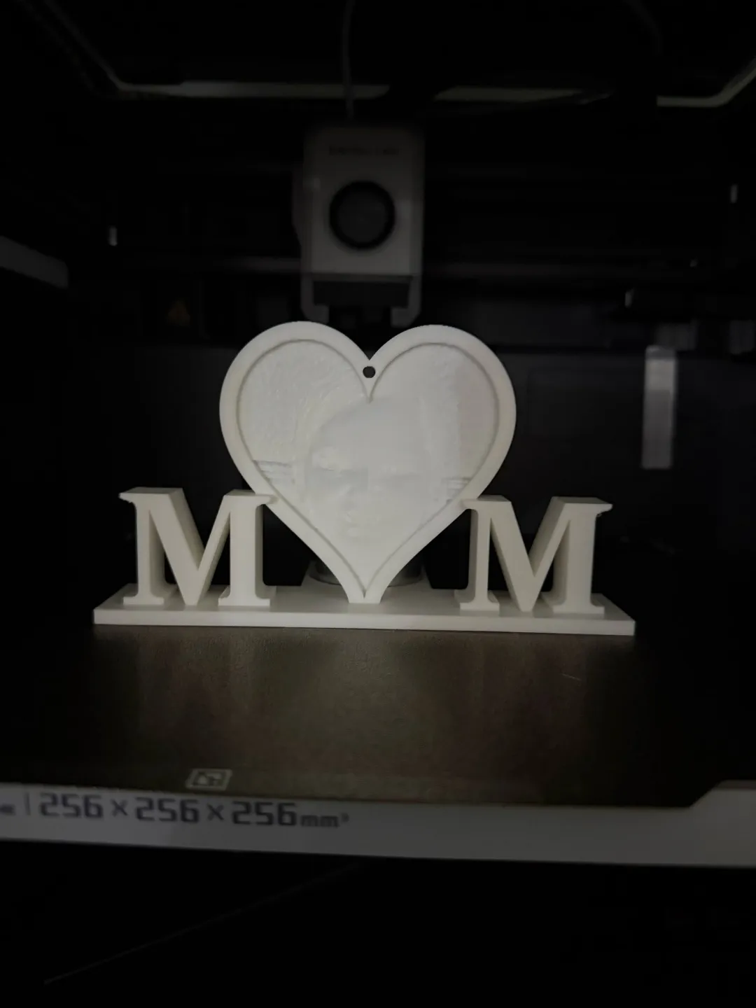 mothers day (mom) light up ornament view 2