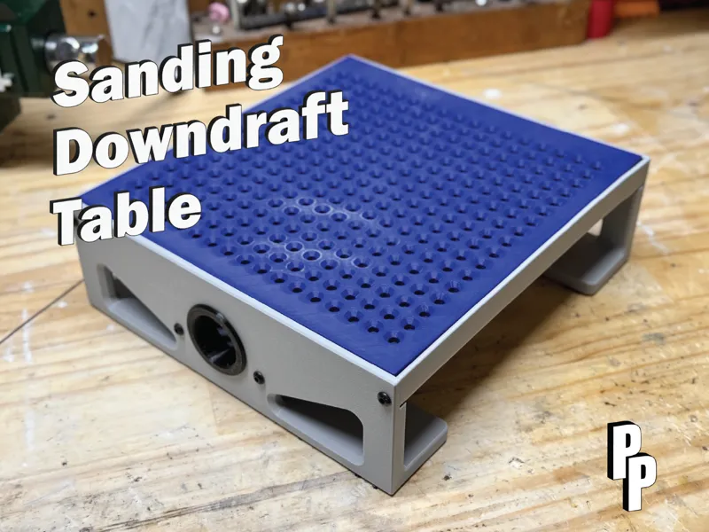 Sanding downdraft table