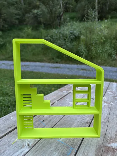 Mini House / shelf - Free 3D Print Model - MakerWorld