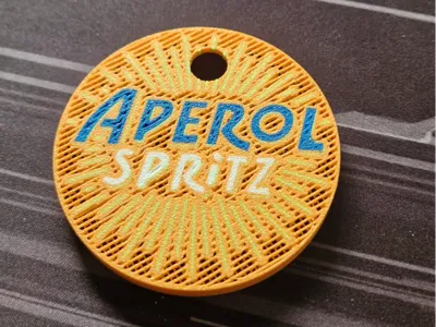 Aperol Spritz glass cover