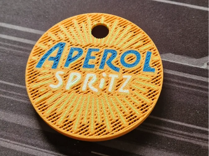 Aperol Spritz glass cover