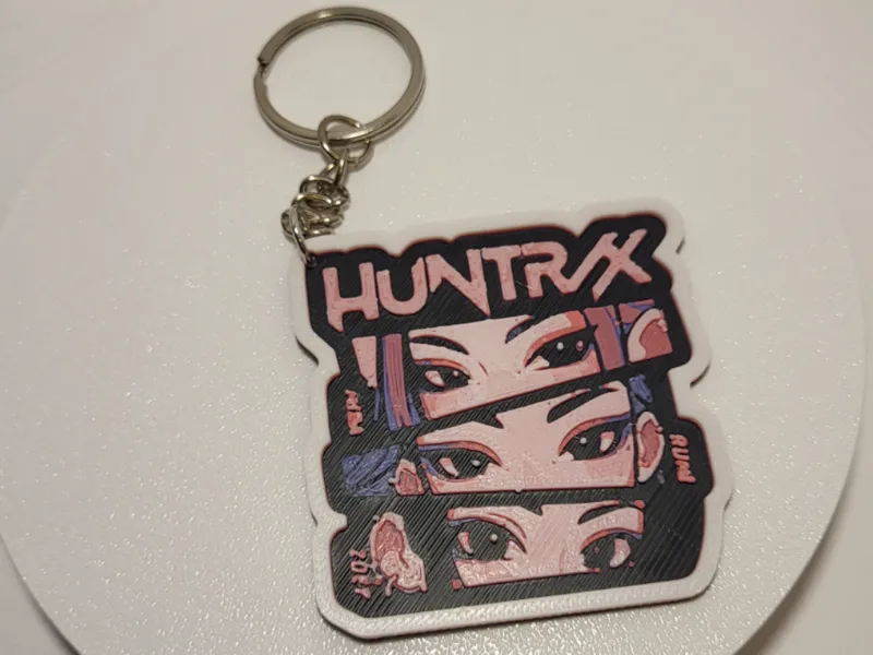 Huntrix Chroma Schlüsselanhänger