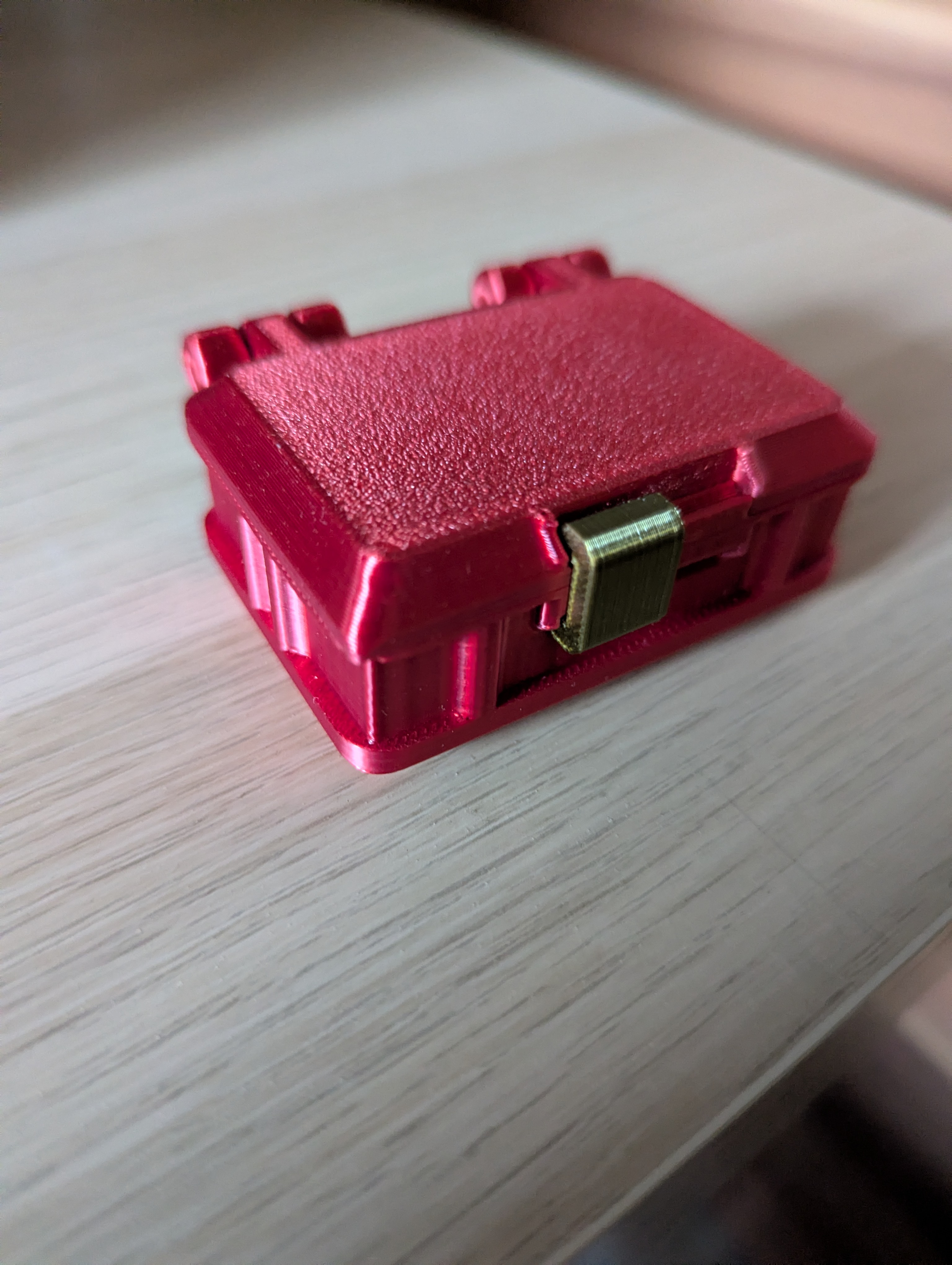 Miniatura 1 do modelo 3D Micro SD Box Case