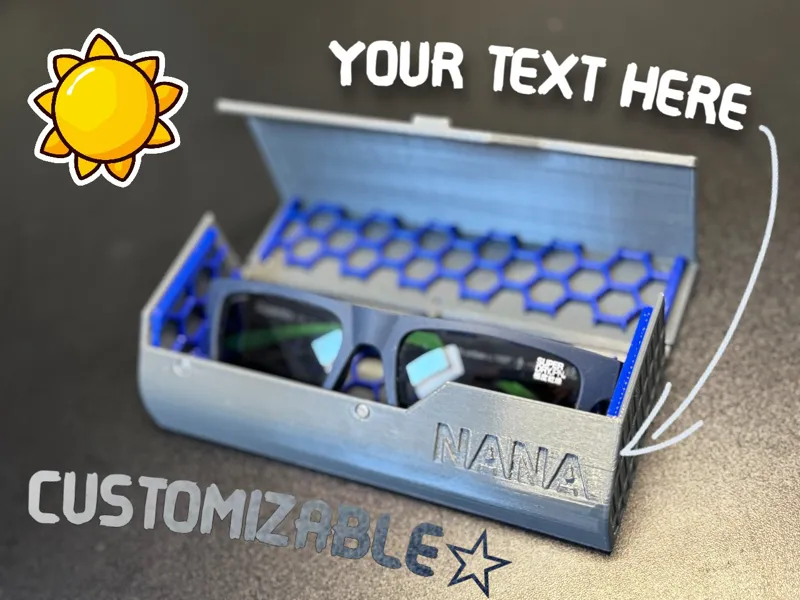 Summer-Proof 3D Glasses Case – Custom & Protective