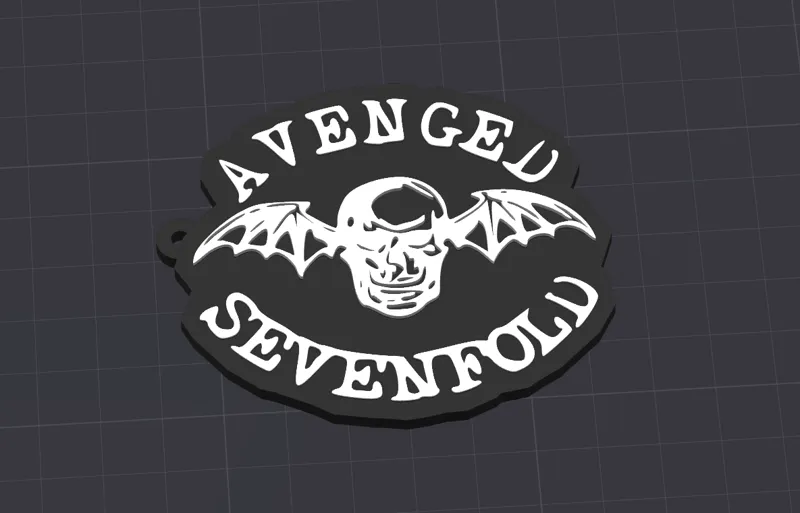 Avenged Sevenfold Keychain