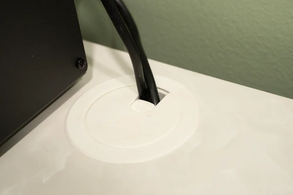 Desk Cord Hole Cover (Cable Hole) by wayinone MakerWorld