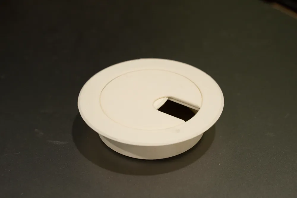Desk Cord Hole Cover (Cable Hole) by wayinone MakerWorld