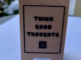 Think Good Thoughts