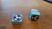 Keycap soccerball