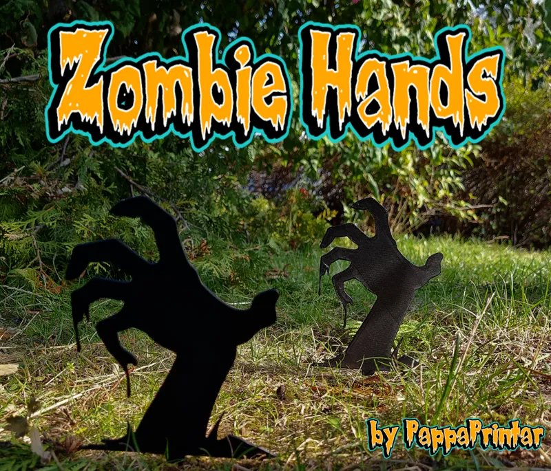 Zombie hands in your garden