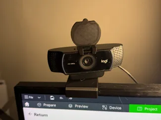 C920 Adjustable Monitor Mount – 3D Printed