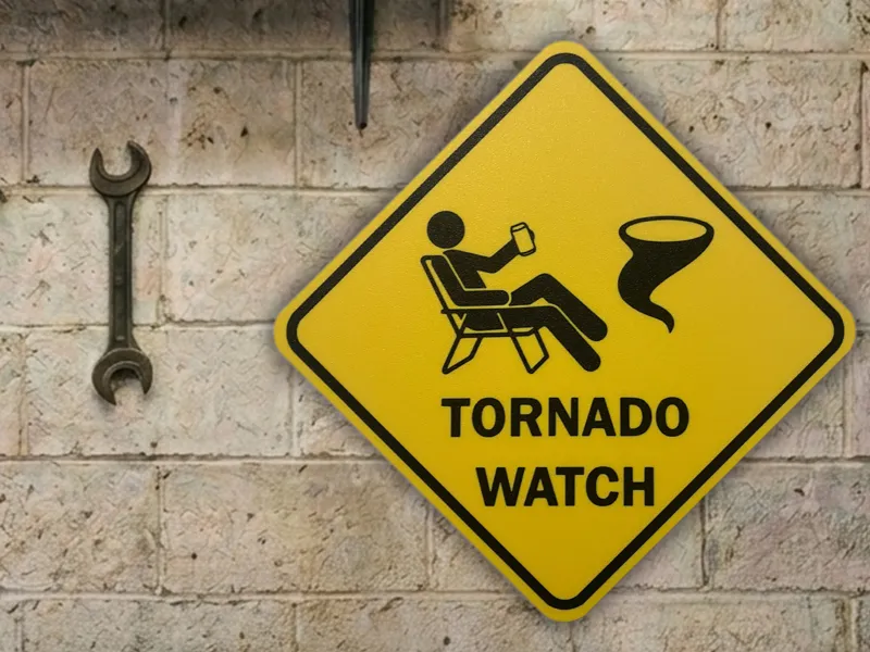 Tornado Watch Sign