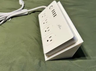Power Strip Angle Mount for Workbenches