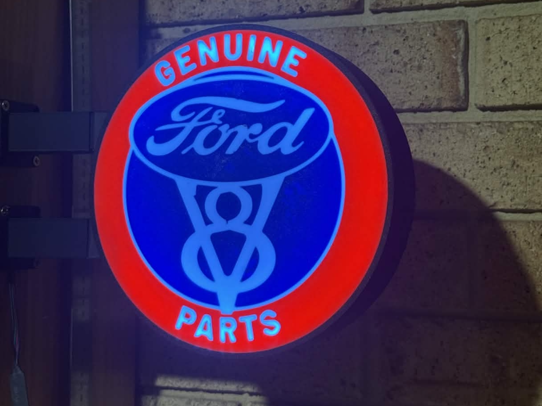 Ford Genuine Parts - 2 Sided Lightbox sign