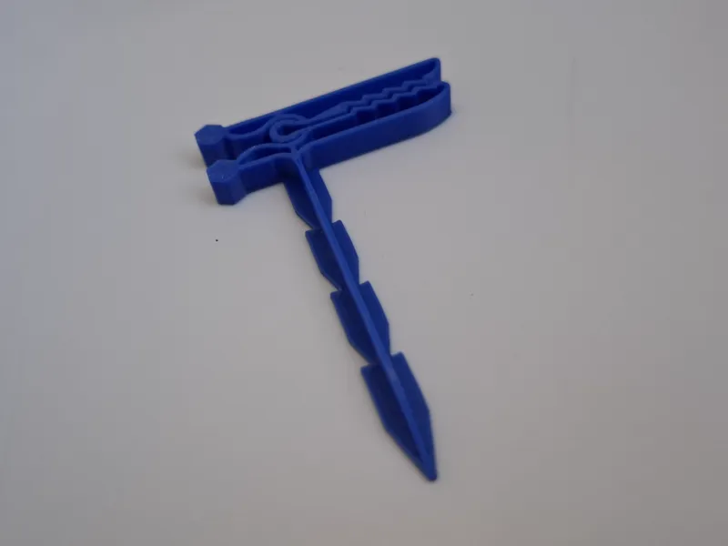 Beach Towel peg tie down