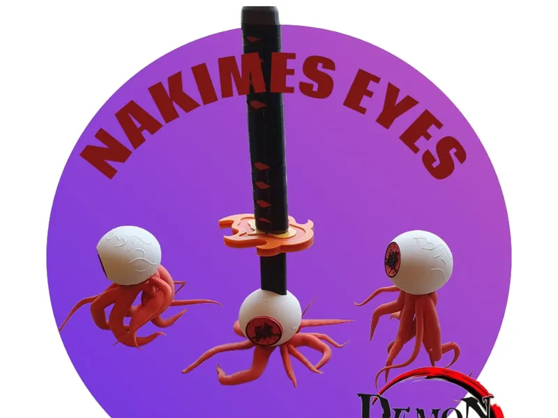 Nakime's Eye's Demon Slayer