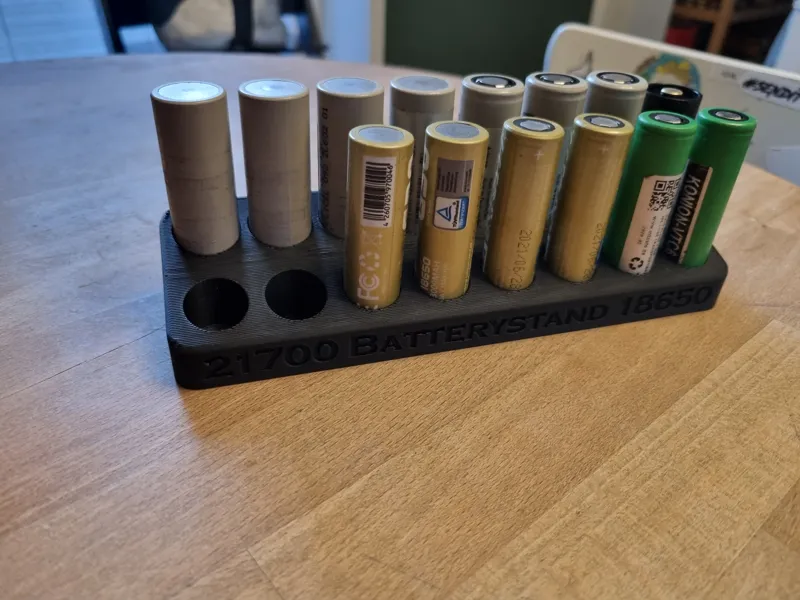 Batteryholder 18650 21700 Batterystand
