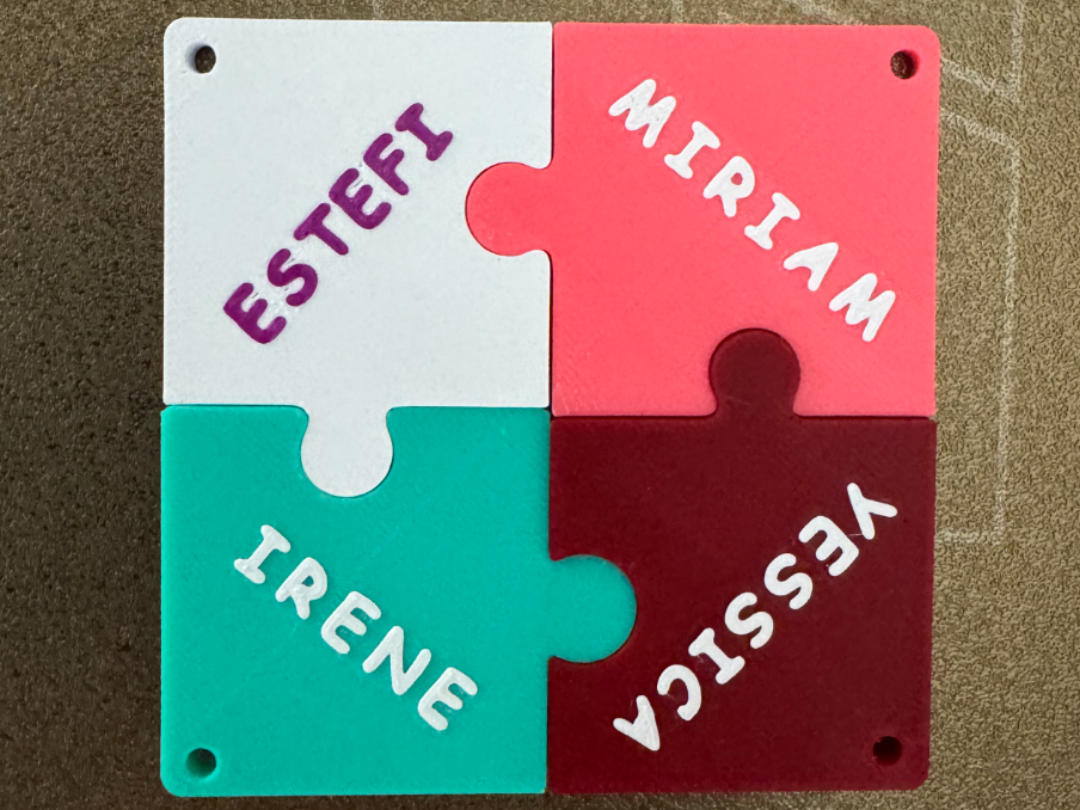 LLAVERO PUZZLE PERSONALIZABLE DOS CARAS