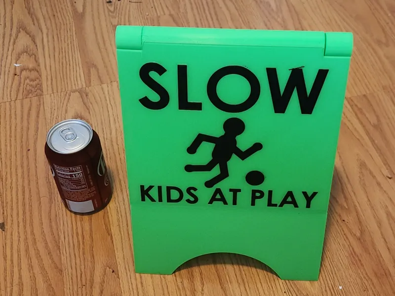 Folding Sign 180mm (A1)