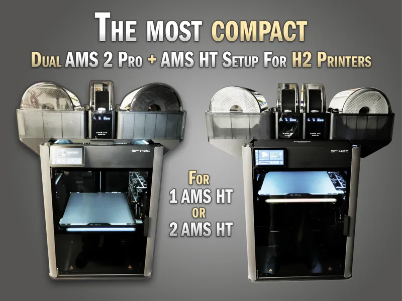 The Most Compact Dual AMS 2 Pro + HT Setup for H2