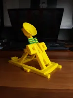 Catapulte à élastique avec détente, impression sans assemblage — photo 2