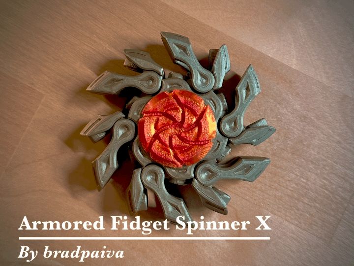 Armored Fidget Spinner X