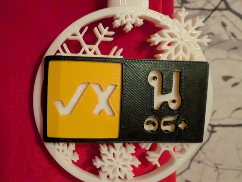 ThaiBL Inspired Xmas Ornament