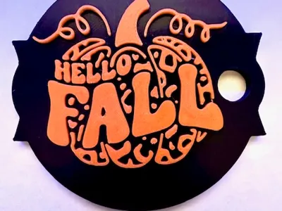 40oz Stanley Topper – Hello Fall Pumpkin