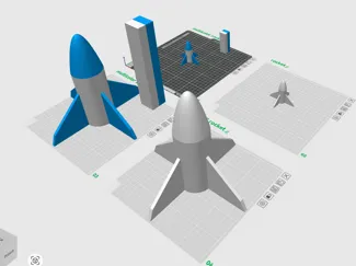 benchy rocket
