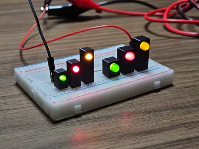 LED Holder and Spacer