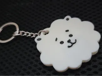 Baby RJ Soda Tab Opener Keychain