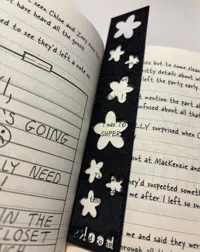 Marque-page fleurs — photo 1