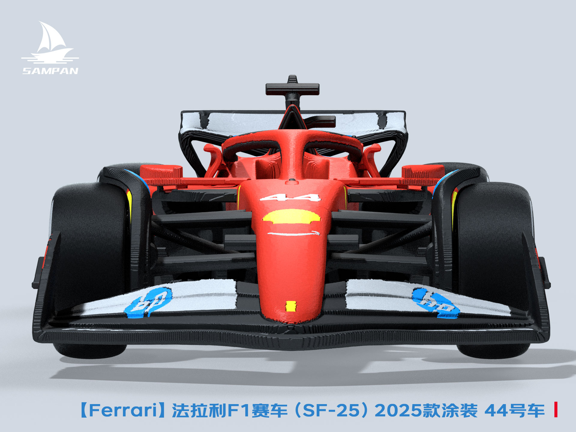 Ferrari】Ferrari 2025 F1 Car SF-25 Livery #44 Car Hamilton