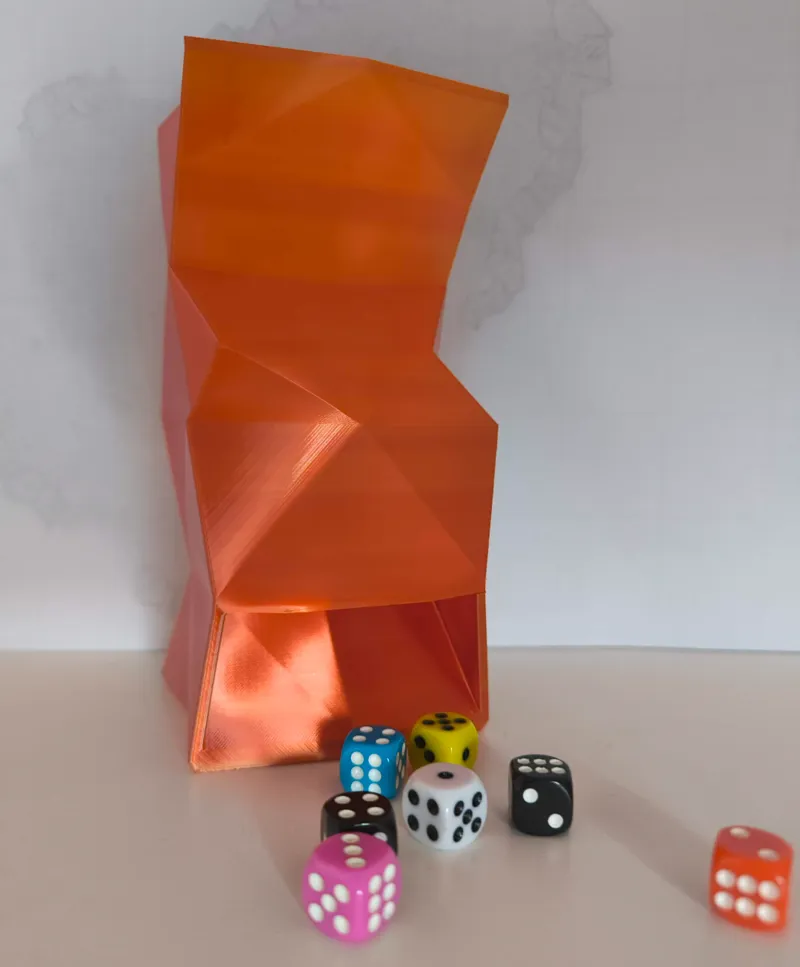 Dice Tower for Spiral Vase Mode