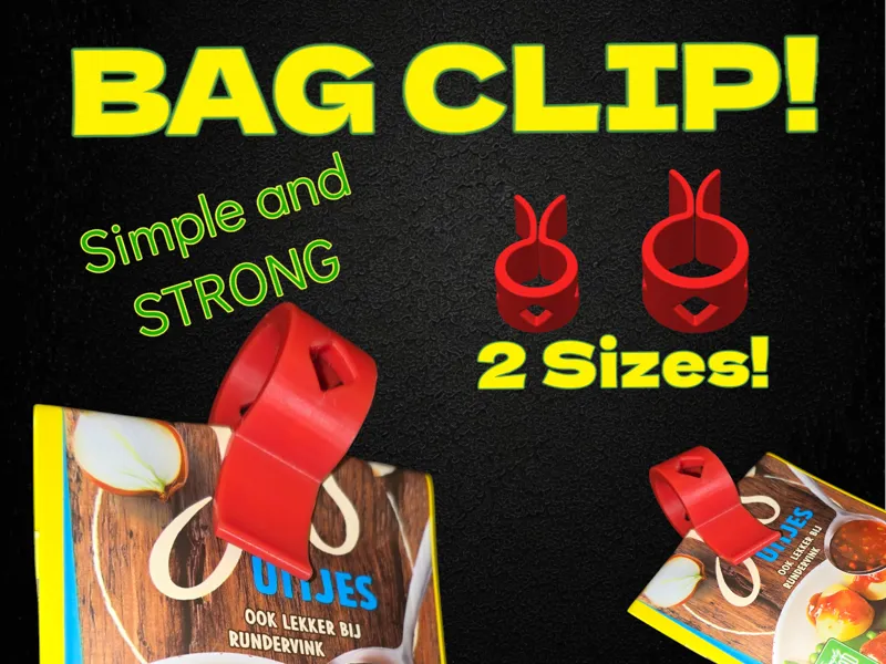 Bag clips (2 sizes!)