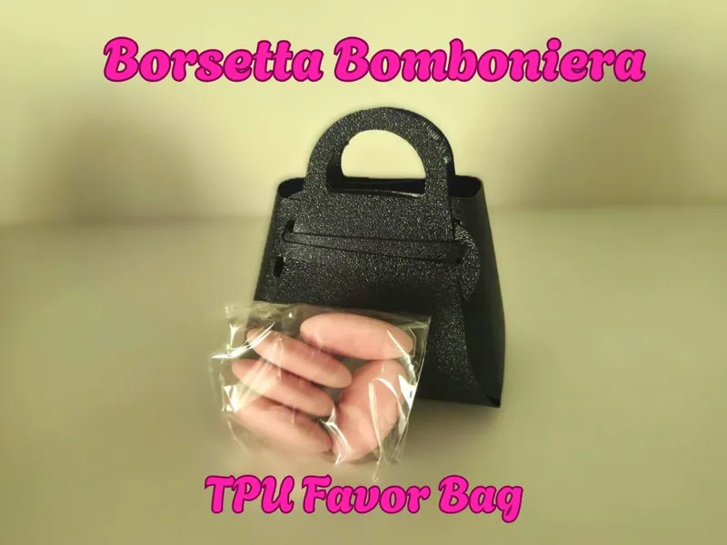 Borsetta Bomboniera/Portaconfetti in TPU/Favor Bag
