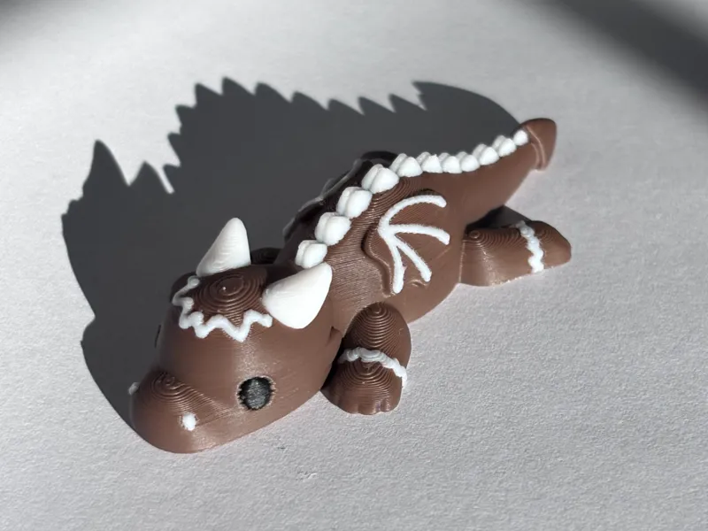 Gingerbread Dragon Chibi