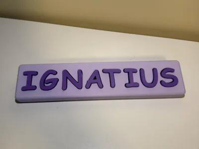 IGNATIUS - Name Puzzle