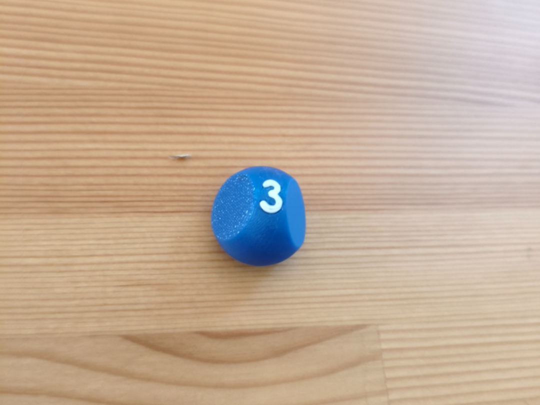 3 sided dice| No AMS