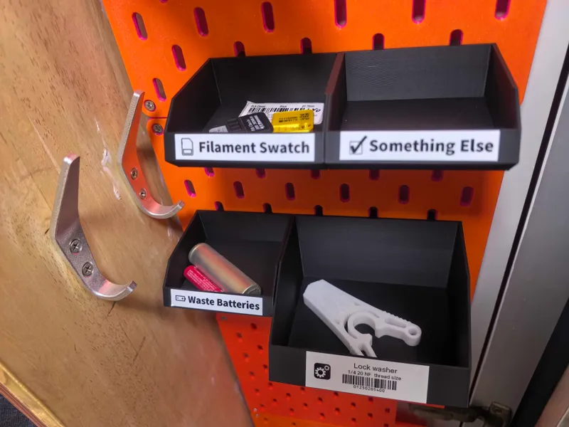 IKEA Skadis Slope Tray for Seamless Assembly