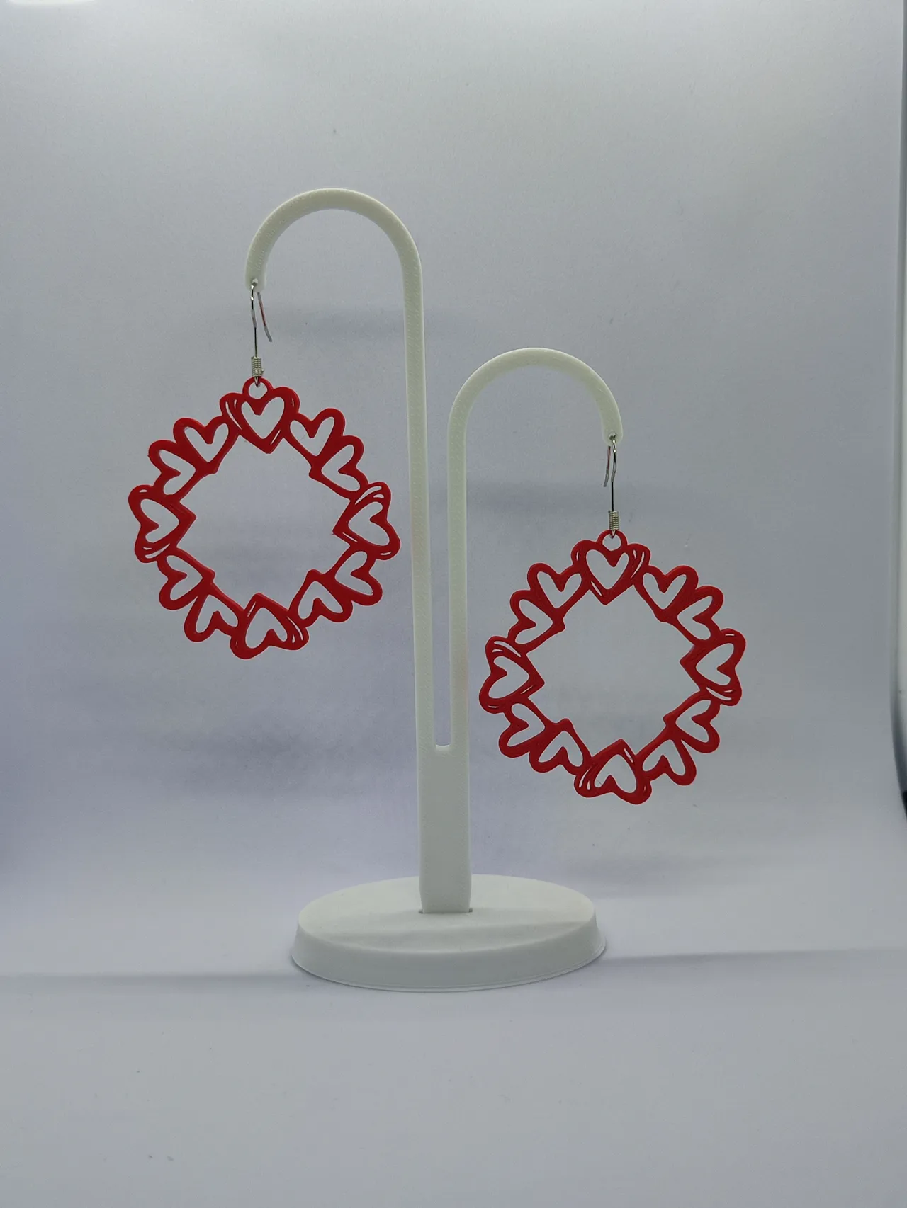 Pendientes Latidos Rojos view 3
