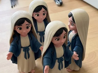 Chibi Virgin Mary - Multi-Color AMS