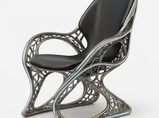 Metallstuhl