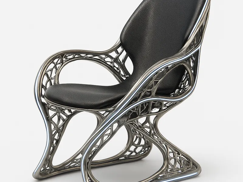 Metallstuhl